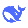 DeepSeek / Meta logo